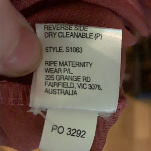 Ripe Maternity-Off the Shoulder Dress NWT - Picture 5 of 7